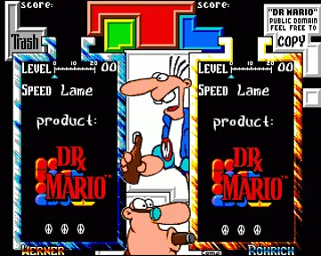 Dr. Mario screen shot title